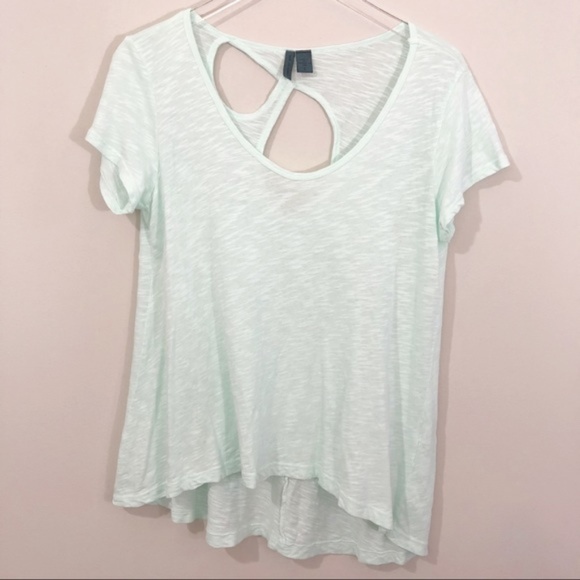 Anthropologie Tops - •Anthropologie• Left of Center Top Keyhole Shirt